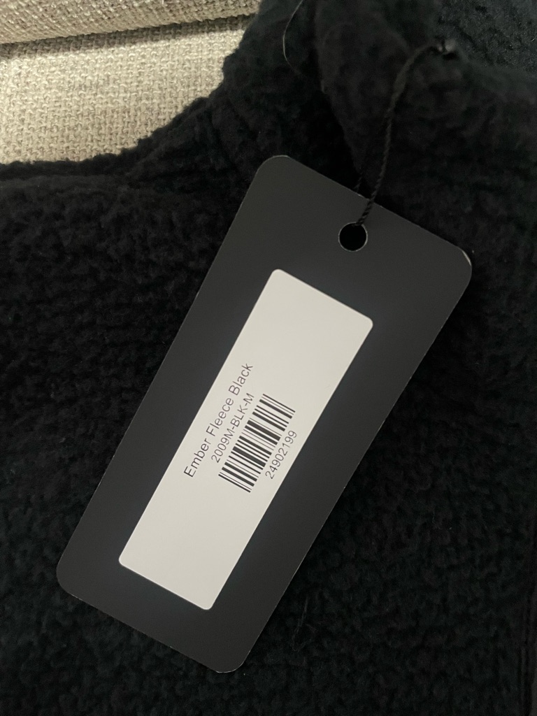 Wuxly Ember Fleece, Black, Medium — image 2 of 4